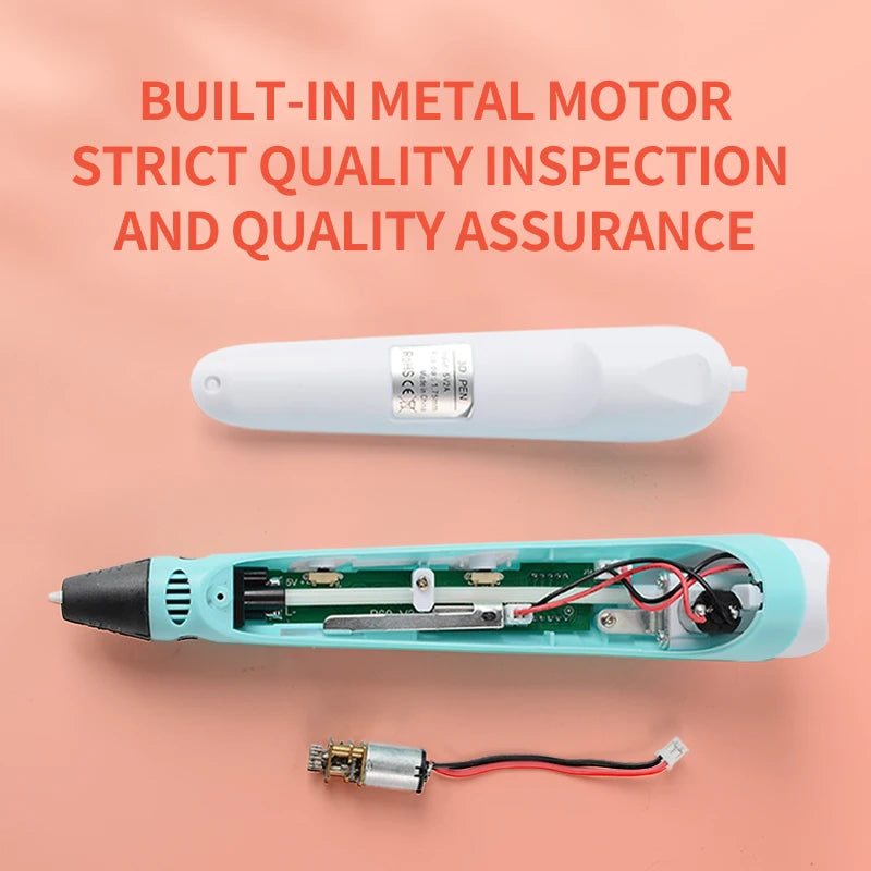 Stylo 3D MonStylo3D™ – Le Cadeau Créatif Idéal pour Enfants & Adultes